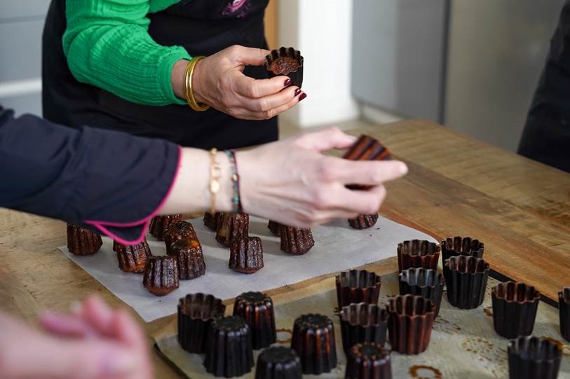 canelés Pastry Class in Bordeaux 2